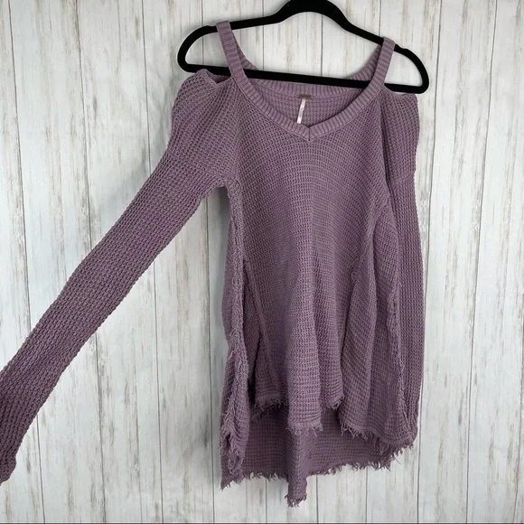 Free people moonshine cold shoulder sweater - Picture 2 of 8